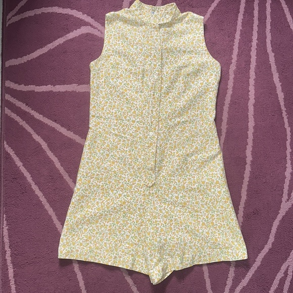 🌼1970’s Floral Romper🌼 - Picture 7 of 13